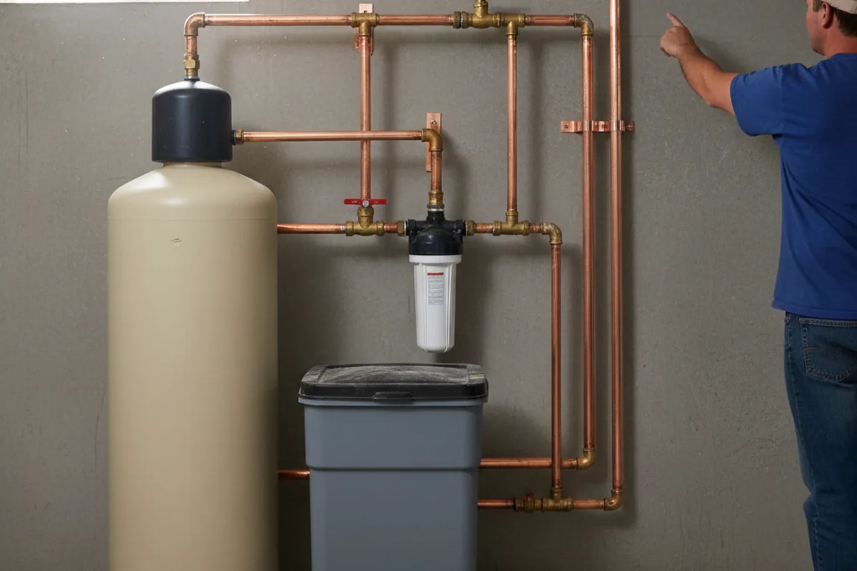 Whole-house water treatment system installed in Winnetka